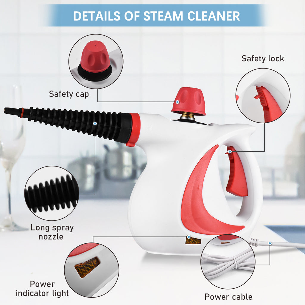 HydroSteam™ Pro Handheld Multi-Surface Steam Cleaner