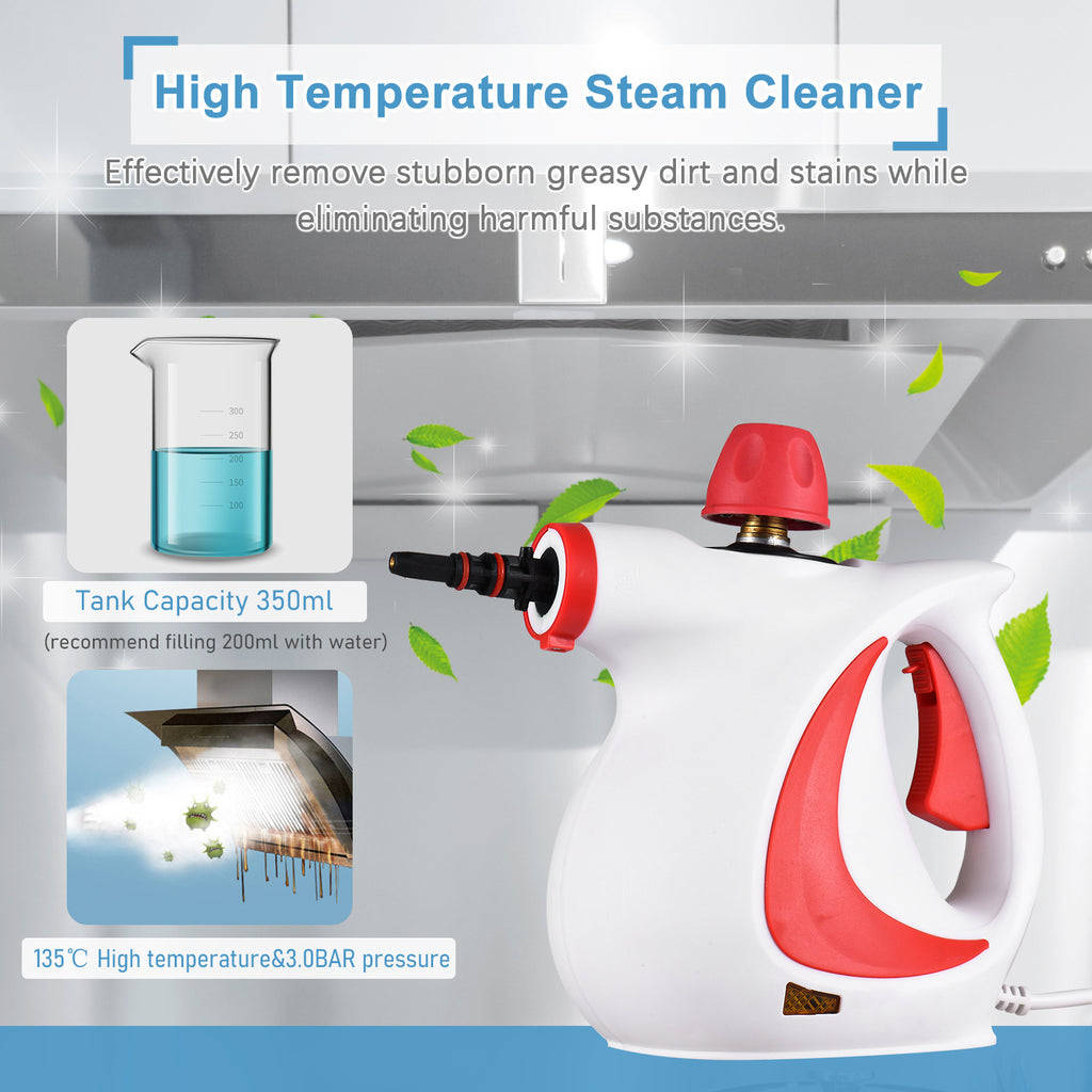 HydroSteam™ Pro Handheld Multi-Surface Steam Cleaner