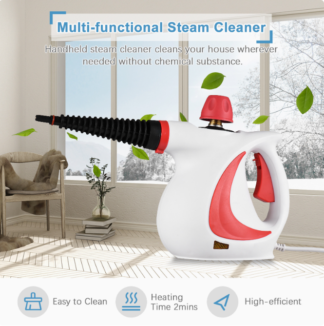HydroSteam™ Pro Handheld Multi-Surface Steam Cleaner