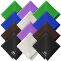 LensClear™ Premium Microfiber Cleaning Cloths (12-Pack)